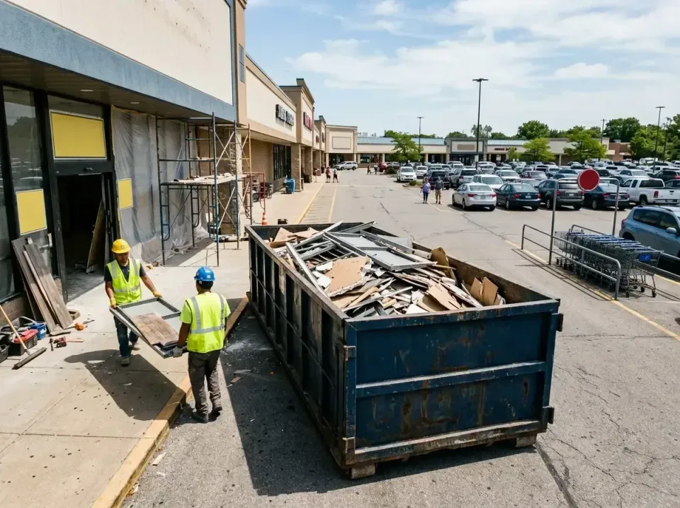 retail-store-renovation-debris-003 — frequently asked questions, Roll-off Dumpster Rentals in Lambertville, MI